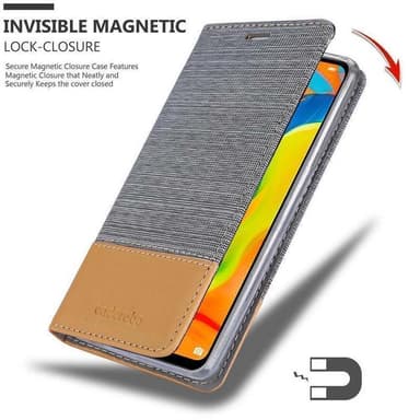 Huawei P30 LITE lommebokdeksel etui (grå)