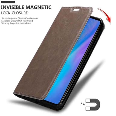 lommebokdeksel Huawei P30 case (brun)