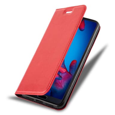 lommebokdeksel Huawei P20 case (rød)