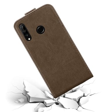 Huawei P30 LITE deksel flip cover (brun)