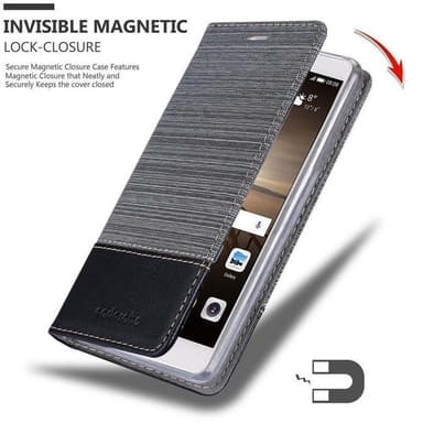 Huawei MATE 9 lommebokdeksel etui (grå)