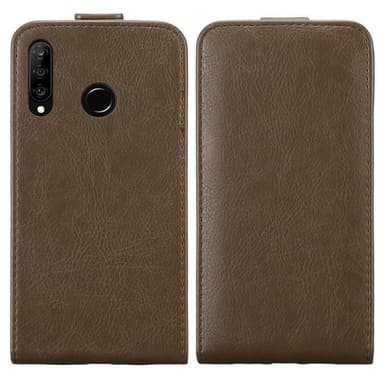Huawei P30 LITE deksel flip cover (brun)