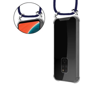 Huawei MATE 20 Deksel med Halskjede (blå)