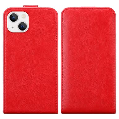 iPhone 14 deksel flip cover (rød)
