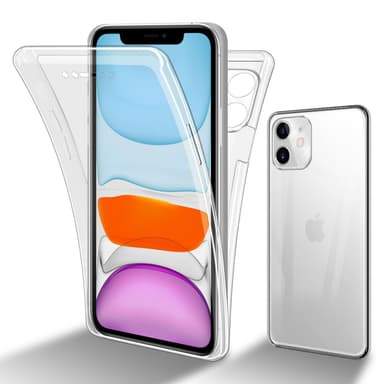 iPhone 11 Deksel 360 Case Cover (gjennomsiktig)