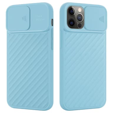 iPhone 12 / 12 PRO silikondeksel case (turkis)