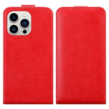iPhone 14 PRO MAX deksel flip cover (rød)