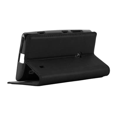 lommebokdeksel Nokia Lumia 520 / 521 case (svart)
