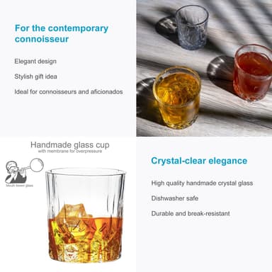 Drikkeglass Krystallglass 6x 200 ml Edelglass Glass