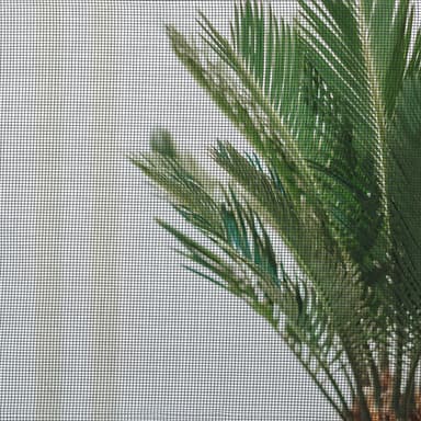 Fluenett Insektnett Vindusdør Glassfiber 150 cm (svart)