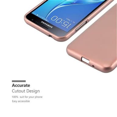 Deksel Samsung Galaxy J3 2016 Case Cover (rosa)