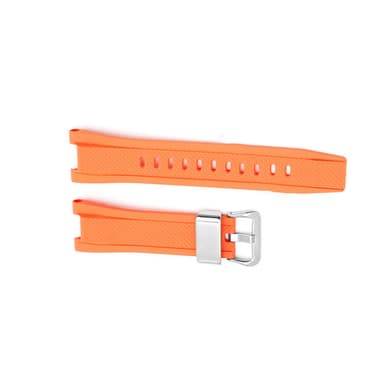 Klokkebånd med sølvspenne for Casio GST-W300G/GST-W300/GST-S300G/GST-S300 Oransje