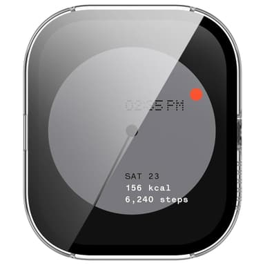 CMF by Nothing Watch Pro (D395) beskyttelsesveske Gjennomsiktig