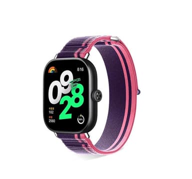 Nylonvevd klokkerem for Redmi Watch 4 Lilla