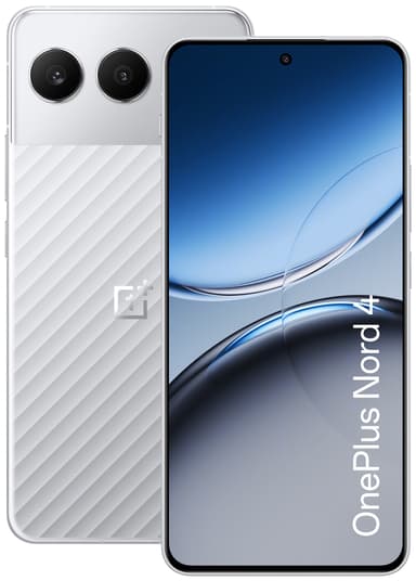 OnePlus Nord 4 5G smarttelefon 16/512GB (sølv)