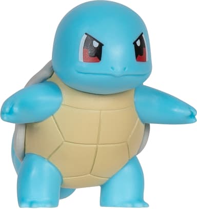 Pokémon actionfigursett to-pakning (Squirtle, Pikachu)