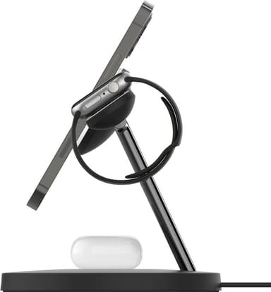 Belkin 3-i-1 MagSafe Compatible Qi2 lader, 15W