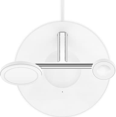 Belkin 3-i-1 MagSafe Compatible Qi2 lader, 15W