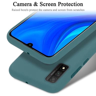 Huawei P SMART 2020 silikondeksel case (grønn)