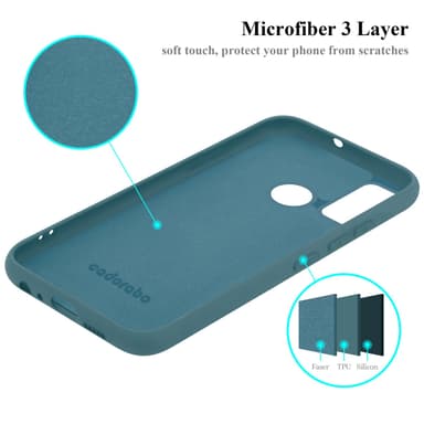 Huawei P SMART 2020 silikondeksel case (grønn)
