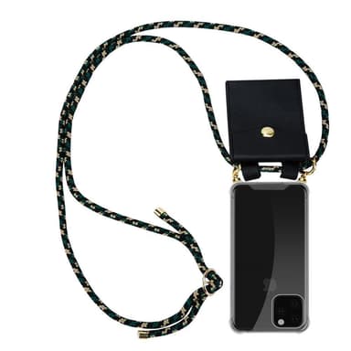 iPhone 11 PRO MAX Deksel med Halskjede (brun)