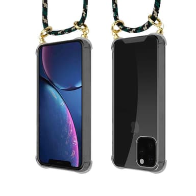 iPhone 11 PRO MAX Deksel med Halskjede (brun)