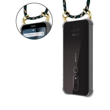 Nokia 4.2 Deksel med Halskjede (brun)