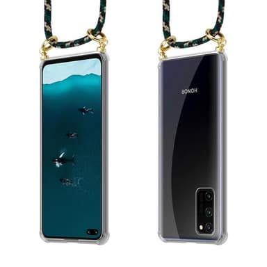 Honor View 30 PRO Deksel med Halskjede (brun)