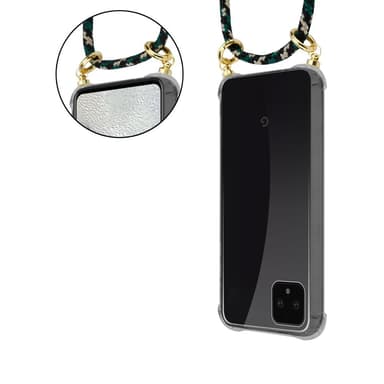 Google PIXEL 4 XL Deksel med Halskjede (brun)