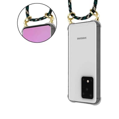 Samsung Galaxy S20 ULTRA Deksel med Halskjede (brun)