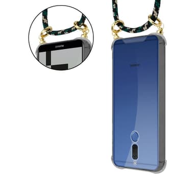 Huawei MATE 10 LITE Deksel med Halskjede (brun)