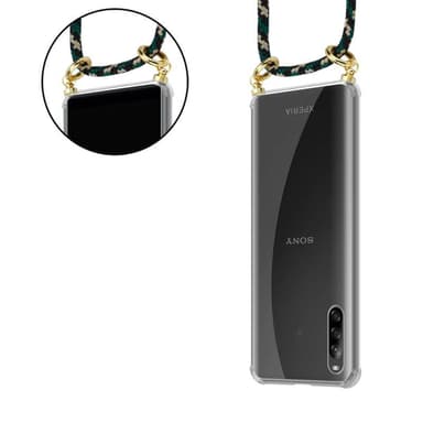 Sony Xperia L4 Deksel med Halskjede (brun)