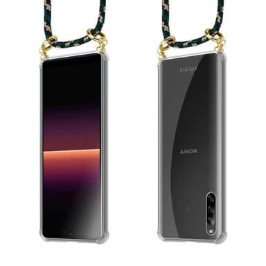 Sony Xperia L4 Deksel med Halskjede (brun)