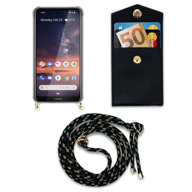 Nokia 3.2 Deksel med Halskjede (brun)