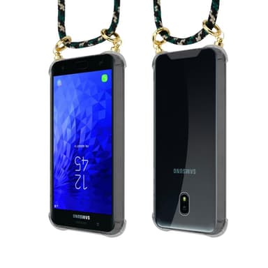 Samsung Galaxy J3 2018 Deksel med Halskjede (brun)