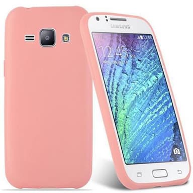 Deksel Samsung Galaxy J1 2015 Silikon cover (rosa)