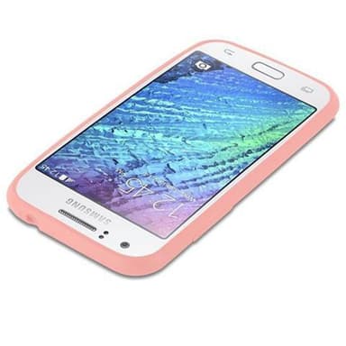 Deksel Samsung Galaxy J1 2015 Silikon cover (rosa)
