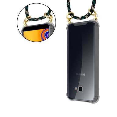 Samsung Galaxy J4 PLUS Deksel med Halskjede (brun)