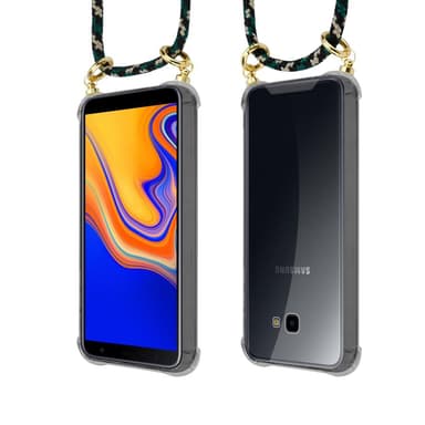 Samsung Galaxy J4 PLUS Deksel med Halskjede (brun)