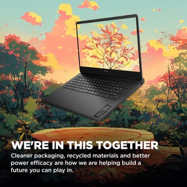 HP Omen 17 R7-8HS/16/512/4050 17,3" bærbar gaming-PC