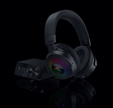 Razer Kraken V4 Pro trådløst gaming headset (sort)