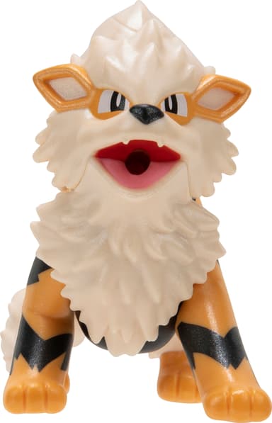 Pokémon Select Evolution actionfigur 2-pakning (Growlithe, Arcanine)
