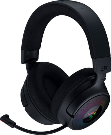 Razer Kraken V4 trådløst gaming headset (sort)