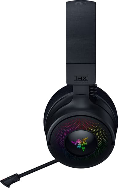 Razer Kraken V4 trådløst gaming headset (sort)