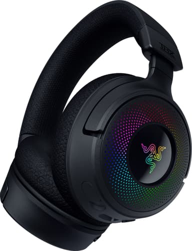 Razer Kraken V4 trådløst gaming headset (sort)