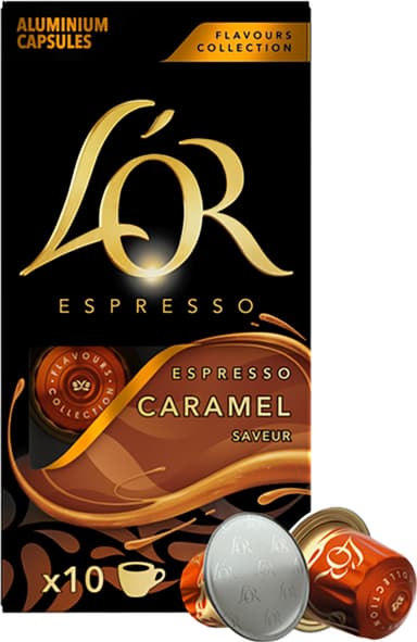 L’OR Espresso Caramel kaffekapsler (10 kapsler)