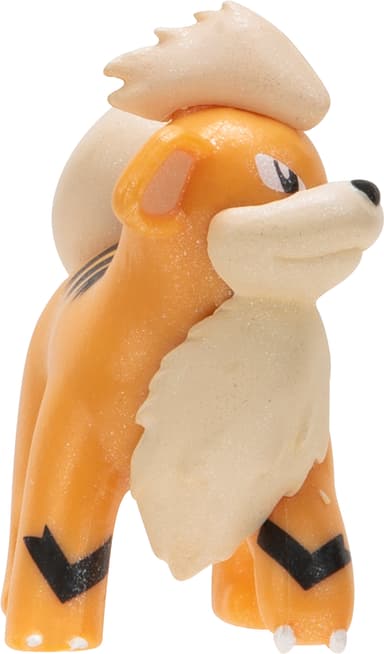 Pokémon Select Evolution actionfigur 2-pakning (Growlithe, Arcanine)