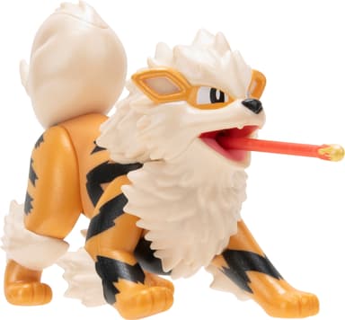 Pokémon Select Evolution actionfigur 2-pakning (Growlithe, Arcanine)