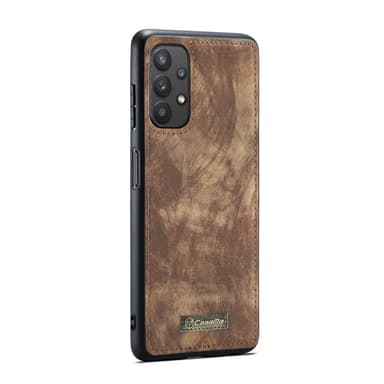 CaseMe mobildeksel 008 11-kort Samsung Galaxy A32 5G - Brun