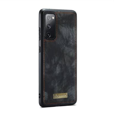 CaseMe mobildeksel 008 11-kort Samsung Galaxy S20 FE - Svart/grå